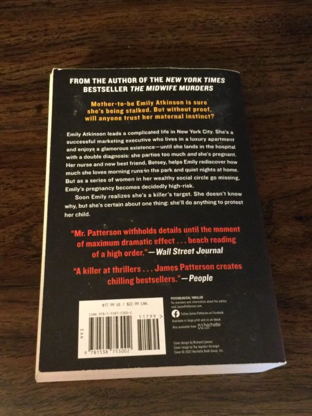 The Ninth Month - James Patterson & Richard DiLallo 1st Edition Print Paperback